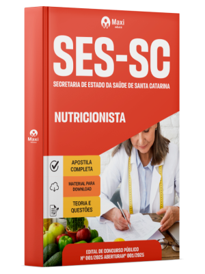Apostila SES-SC 2025 - Nutricionista
