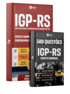 Combo IGP-RS 2025 - Perito Criminal - Engenharia Civil