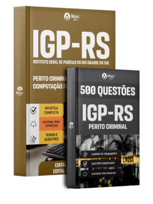 Combo IGP-RS 2025 - Perito Criminal -  Computação Forense