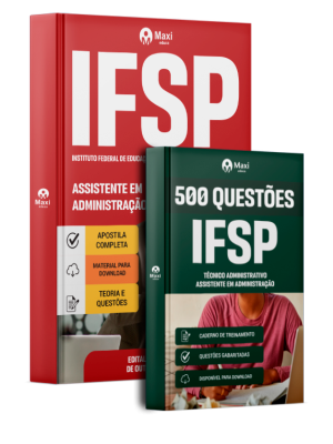 Combo IFSP 2025 - Técnico Administrativo - Assistente em Administração
