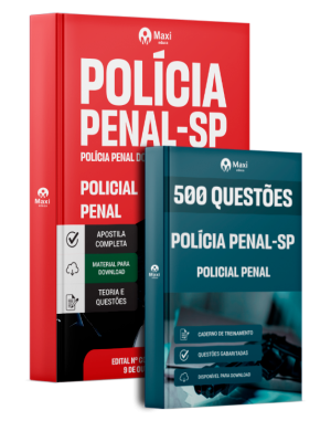 Combo Polícia Penal-SP 2025 - Policial Penal