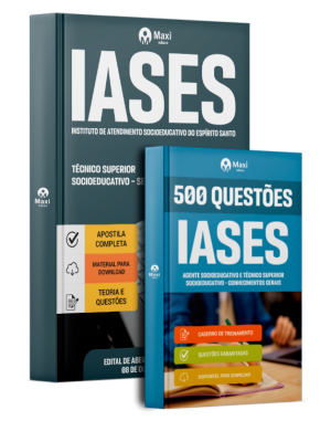 Combo IASES 2025 - Técnico Superior Socioeducativo - Serviço Social