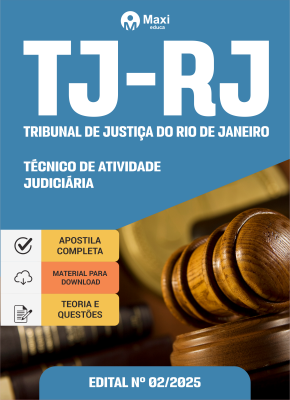 Apostila TJ-RJ 2025 - Técnico de Atividade Judiciária