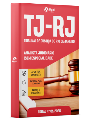 Apostila TJ-RJ 2025 - Analista Judiciário (sem especialidade)
