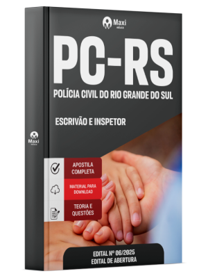 Apostila PC-RS 2025 - Escrivão de Polícia