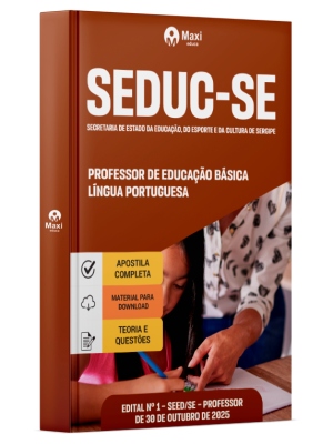 Apostila SEDUC-SE 2025 - Professor de Educação Básica – Língua Portuguesa