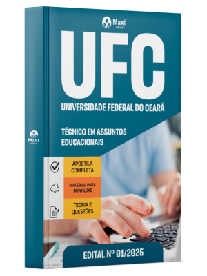 Apostila UFC 2025 - Técnico em Assuntos Educacionais