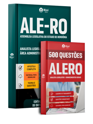 Combo ALERO 2025 - Analista Legislativo - Área Administrativa