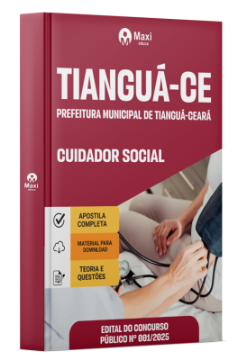 Apostila Prefeitura de Tianguá - CE 2025 - Cuidador Social