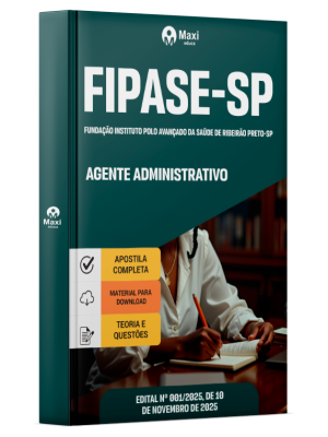 Apostila FIPASE 2026 - Agente Administrativo