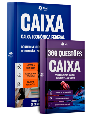 Combo CAIXA 2025 - Conhecimentos Básicos - Comum Nível Superior