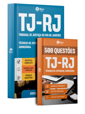 Combo TJ-RJ 2025 - Técnico de Atividade Judiciária