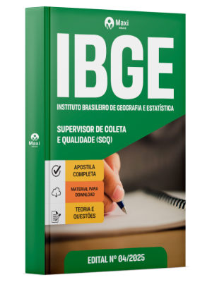 Apostila IBGE 2025 - Supervisor de Coleta e Qualidade (SCQ)