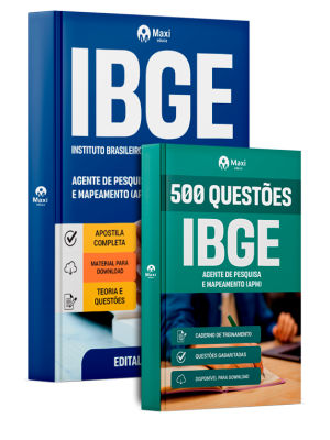 Combo IBGE 2025 - Agente de Pesquisas e Mapeamento (APM)