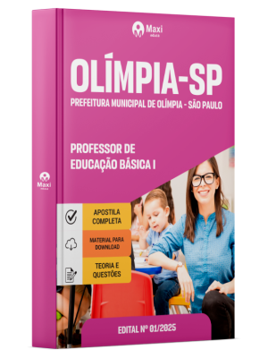 Apostila Prefeitura de Olímpia - SP 2026 - Professor de Educação Básica I