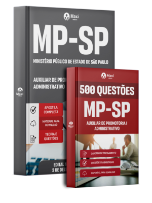 Combo MP-SP 2025 - Auxiliar de Promotoria I – Administrativo