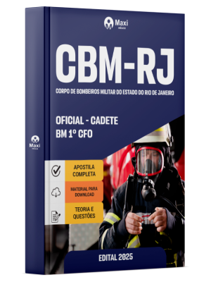 Apostila CBM-RJ 2026 - Oficial - Cadete BM 1º CFO