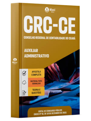 Apostila CRC-CE 2026 - Auxiliar Administrativo