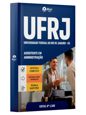 Apostila UFRJ 2025 - Assistente em Administração