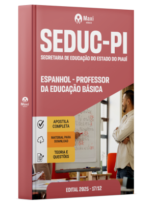 Apostila SEDUC-PI 2026 -Espanhol - Professor da Educação Básica
