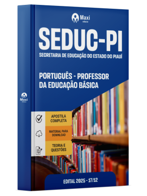 Apostila SEDUC-PI 2026 - Professor da Educação Básica - Português