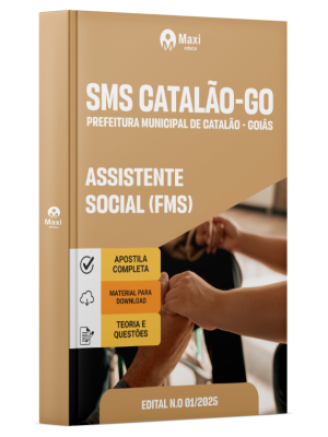 Apostila SMS Catalão-GO 2026 - Assistente Social FMS