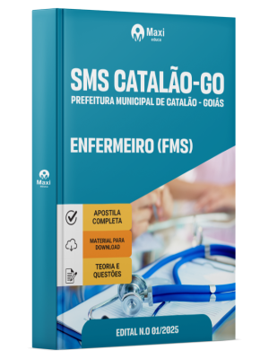 Apostila SMS Catalão-GO 2026 - Enfermeiro FMS