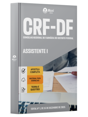Apostila CRF-DF 2026 - Assistente I