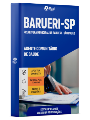 Apostila Prefeitura de Barueri - SP 2026 - Agente Comunitário de Saúde