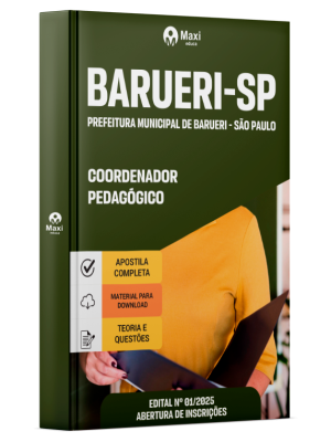 Apostila Prefeitura de Barueri - SP 2026 - Coordenador Pedagógico