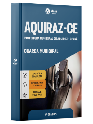 Apostila Prefeitura de Aquiraz - CE 2026 - Guarda Municipal