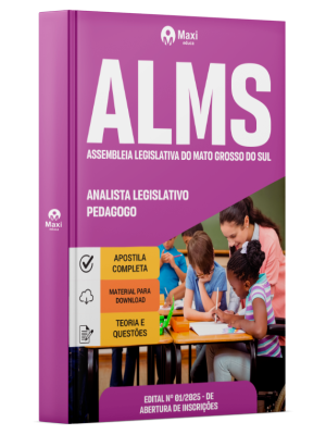 Apostila ALEMS 2026 - Analista Legislativo - Pedagogo