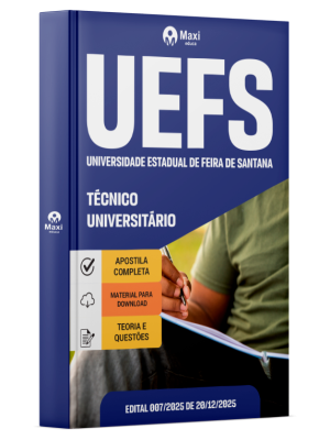 Apostila UEFS 2025 - Técnico Universitário