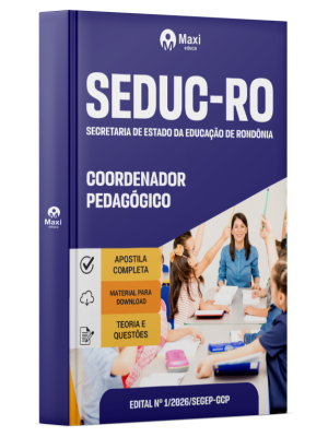 Apostila SEDUC-RO 2026 - Coordenador Pedagógico (Supervisor)