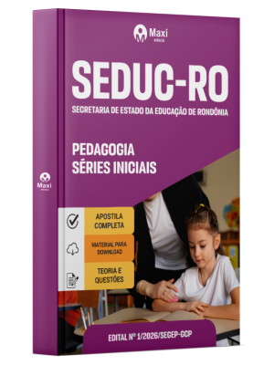 Apostila SEDUC-RO 2026 - Pedagogia Séries Iniciais