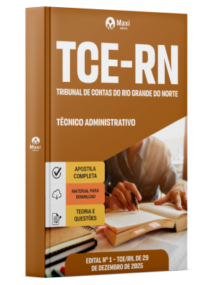 Apostila TCE-RN 2026 - Técnico Administrativo