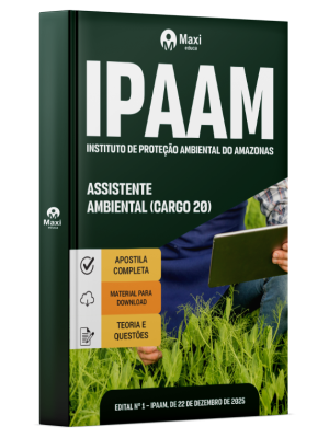 Apostila IPAAM 2026 - Assistente Ambiental