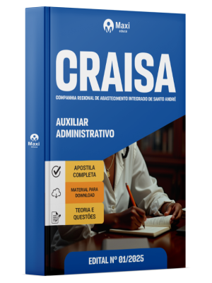 Apostila CRAISA-SP 2026 - Auxiliar Administrativo