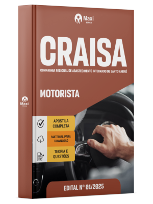 Apostila CRAISA-SP 2026 - Motorista