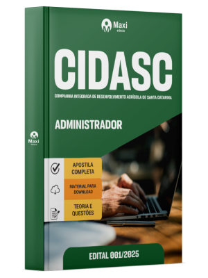 Apostila CIDASC 2026 - Administrador