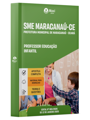 Apostila Prefeitura de Maracanaú - CE 2026 - Professor da Educação Básica - Educação Infantil