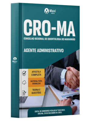 Apostila CRO-MA 2026 - Agente Administrativo