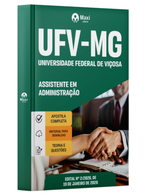 Apostila UFV 2026 - Assistente em Administração
