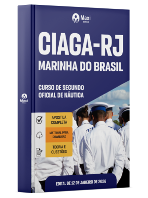 Apostila CIAGA-RJ 2026 - Segundo Oficial de Náutica (Curso)