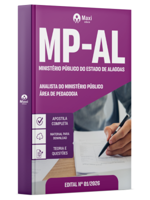 Apostila MP-AL 2026 - Analista do Ministério Público - Área de Pedagogia