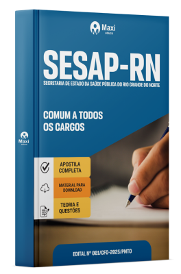 Apostila SESAP-RN 2025 - Comum a todos os cargos