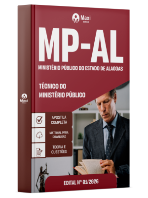 Apostila MP-AL 2026 - Técnico do Ministério Público
