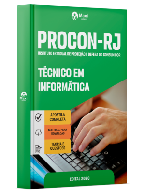 Apostila PROCON-RJ 2026 - Técnico em Informática
