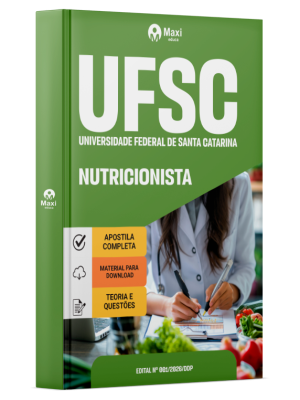 Apostila UFSC 2026 - Nutricionista