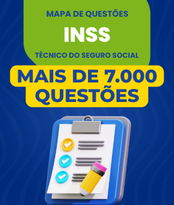 Mapa de Questões Online - INSS - Técnico do Seguro Social - 7 Mil Questões